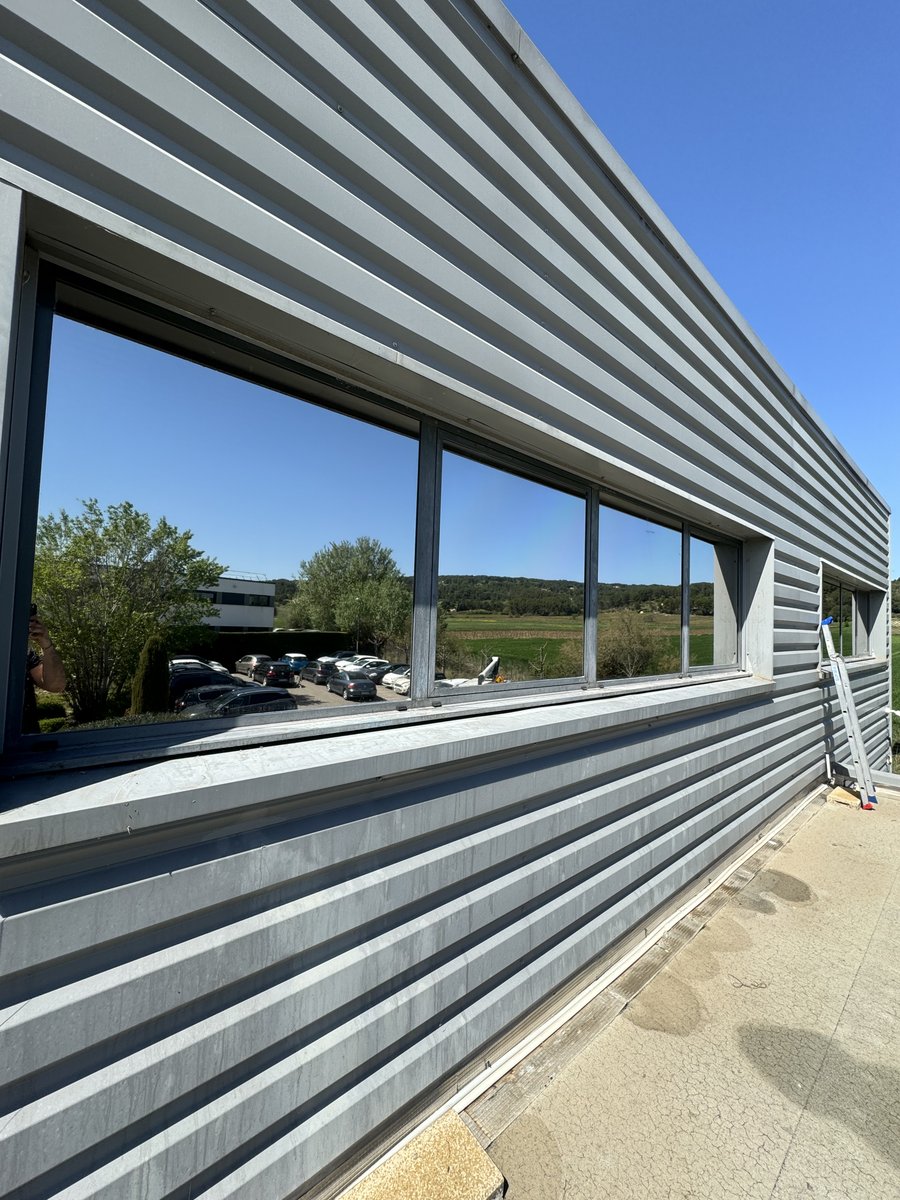 Pose film solaire façade sud exposition — Teintée + PACA