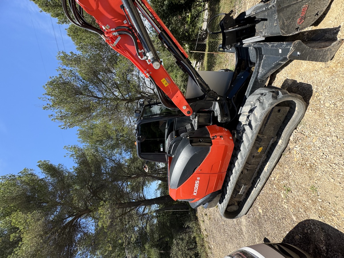 Film solaire sur cabine d'engin de chantier — Teintée + PACA