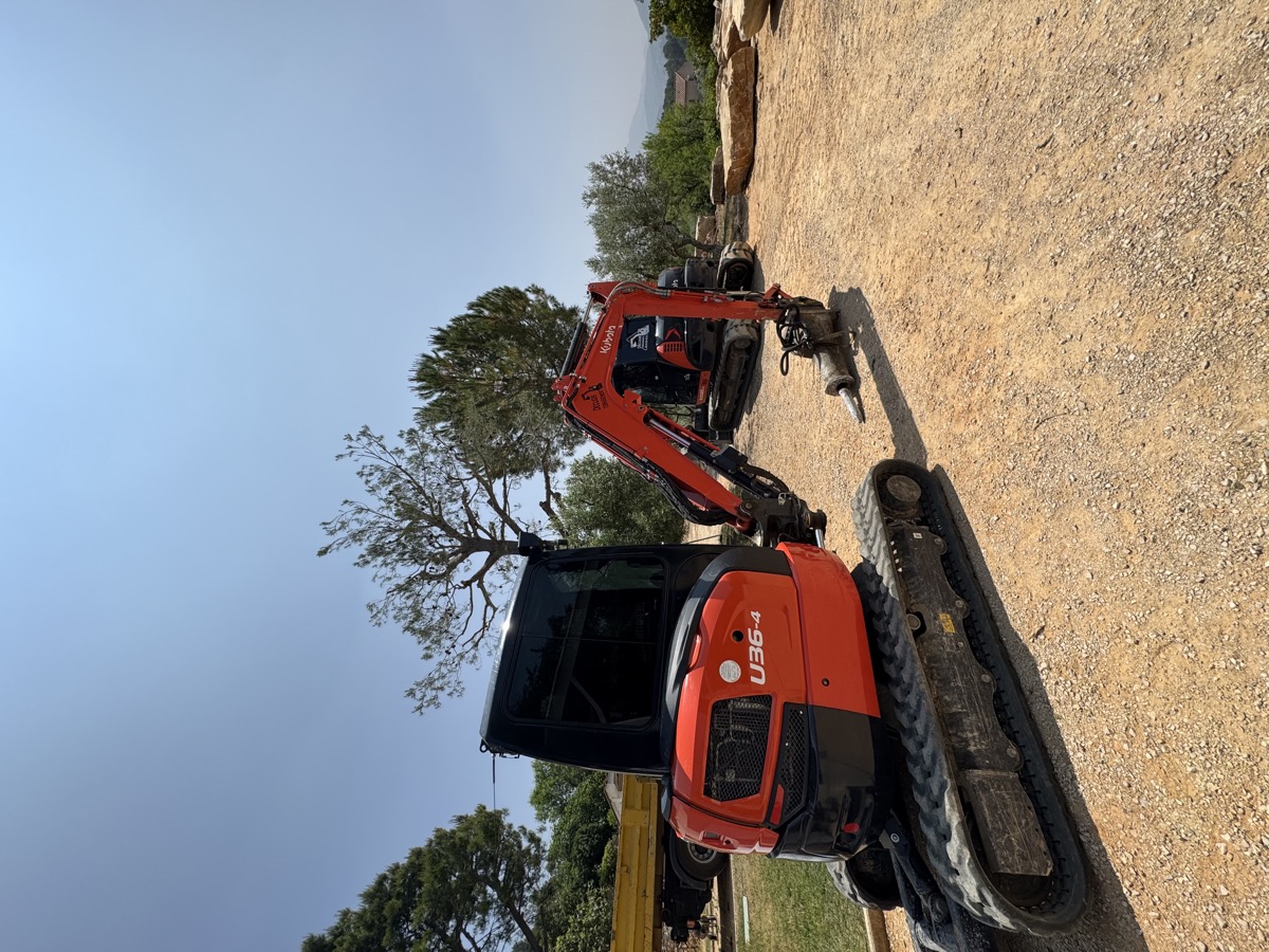 Film solaire sur cabine d'engin de chantier — Teintée + PACA