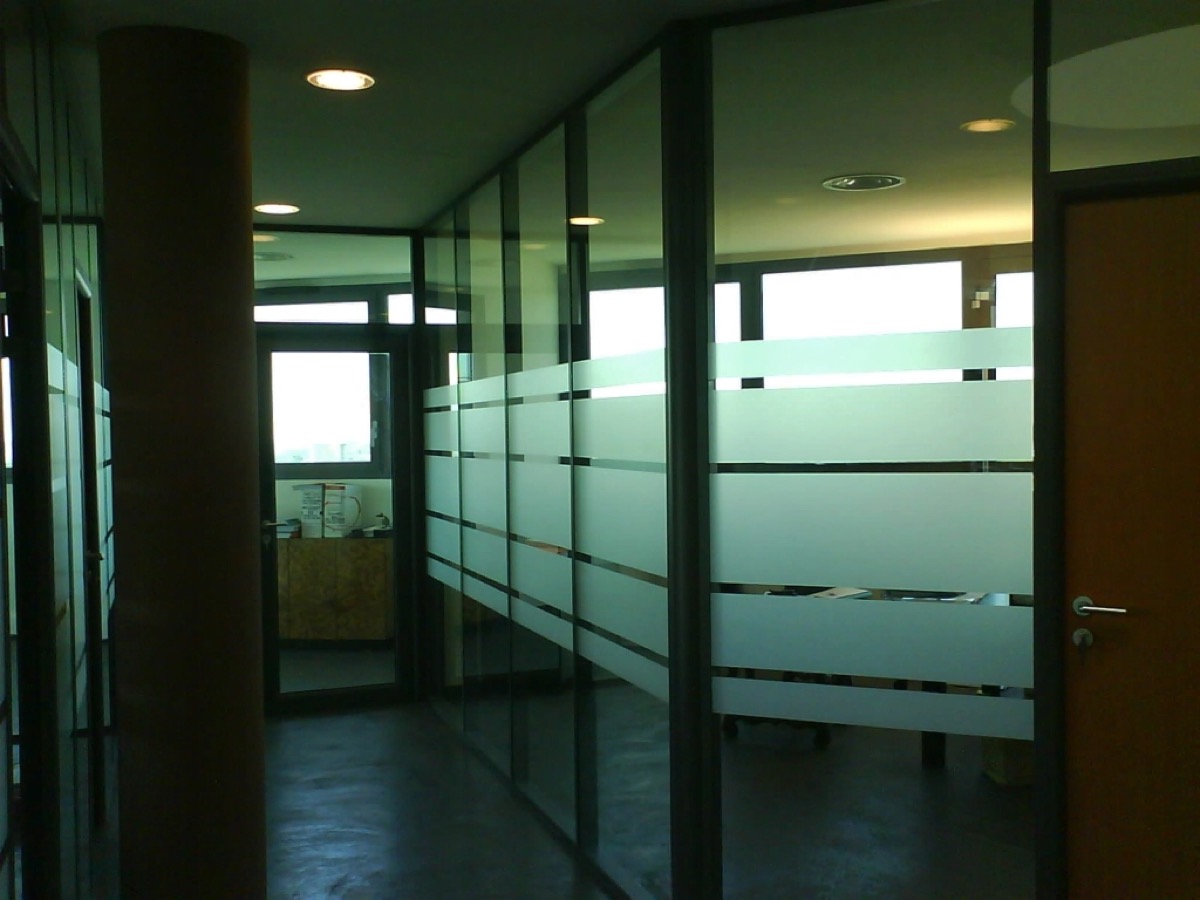 Film décoratif sur vitrage intérieur — Teintée + PACA