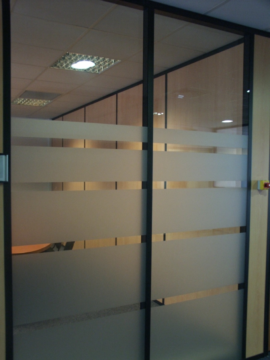 Film décoratif sur vitrage intérieur — Teintée + PACA