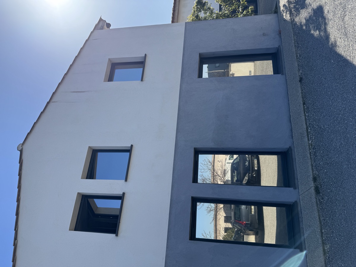 Film solaire anti-chaleur sur vitrage — chantier PACA — Teintée +