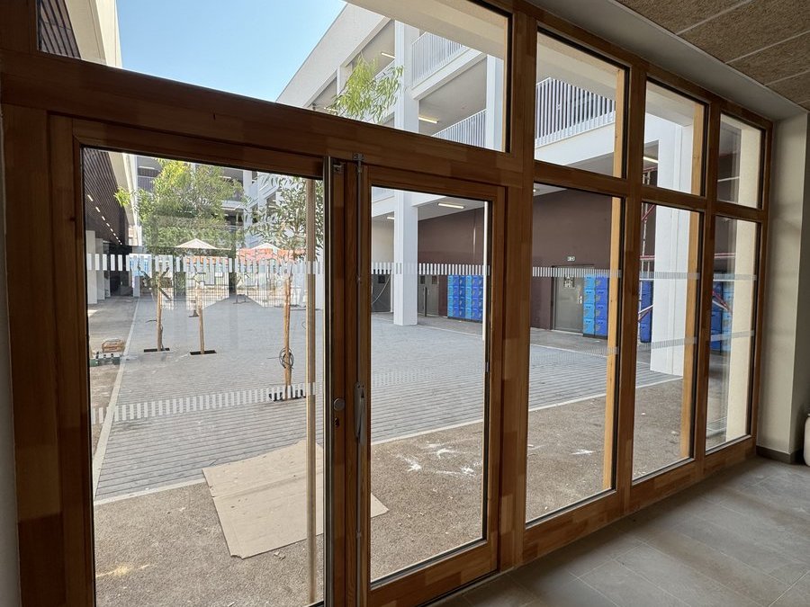 Signalétique bandes de sécurité vitrage — Teintée + PACA